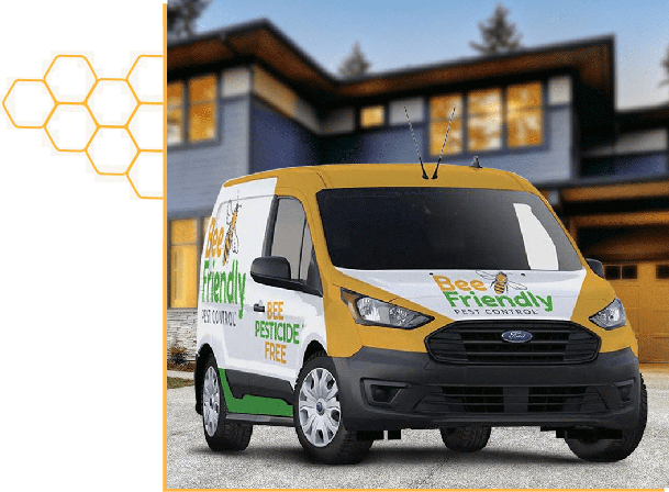 Bee Friendly Pest Control vehicle